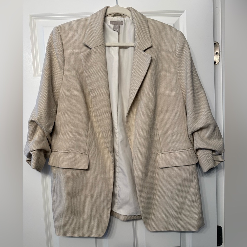 H&M Light Tan Blazer